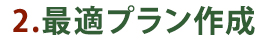 2.最適プラン作成